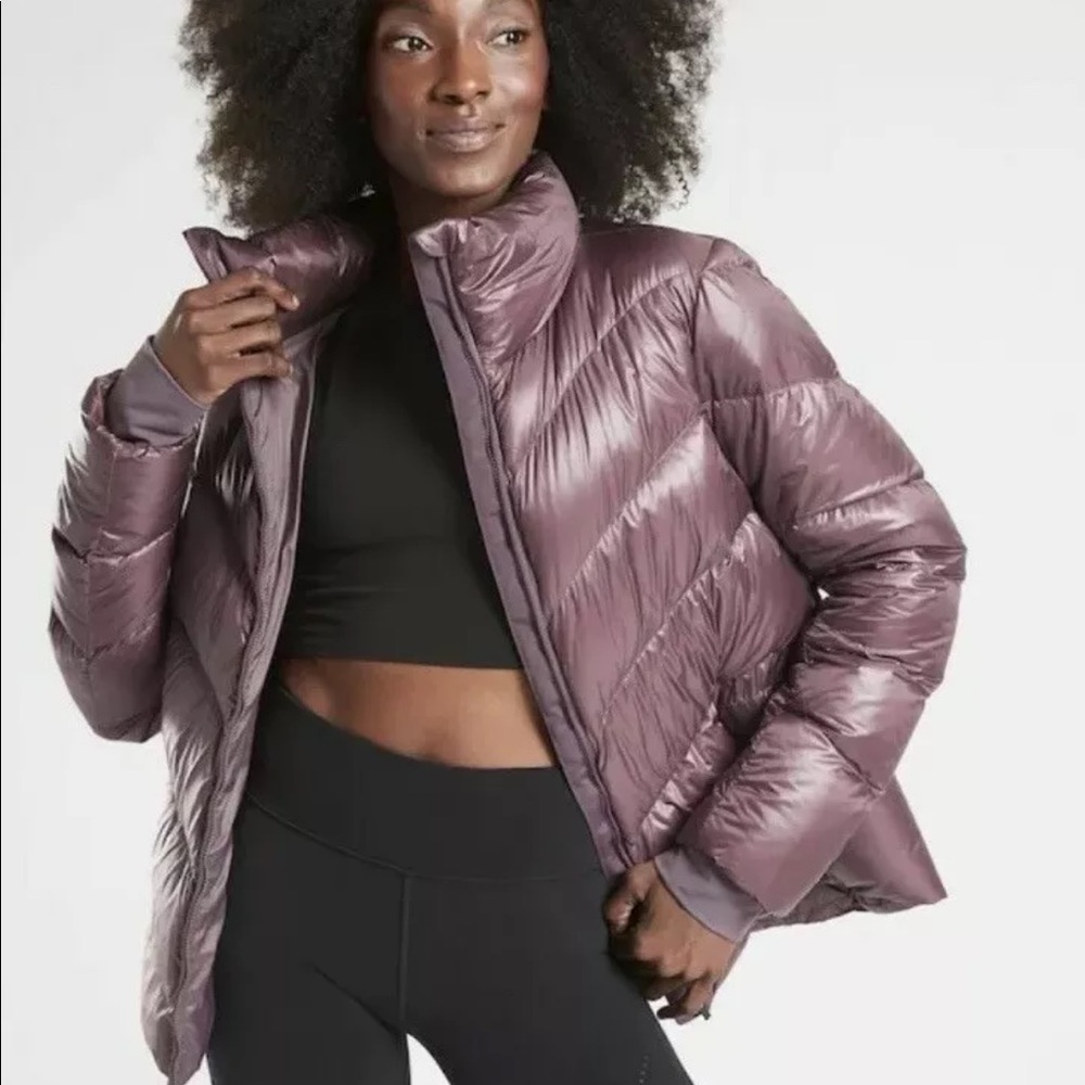 Athleta Lofty Down Puffer Jacket NWT